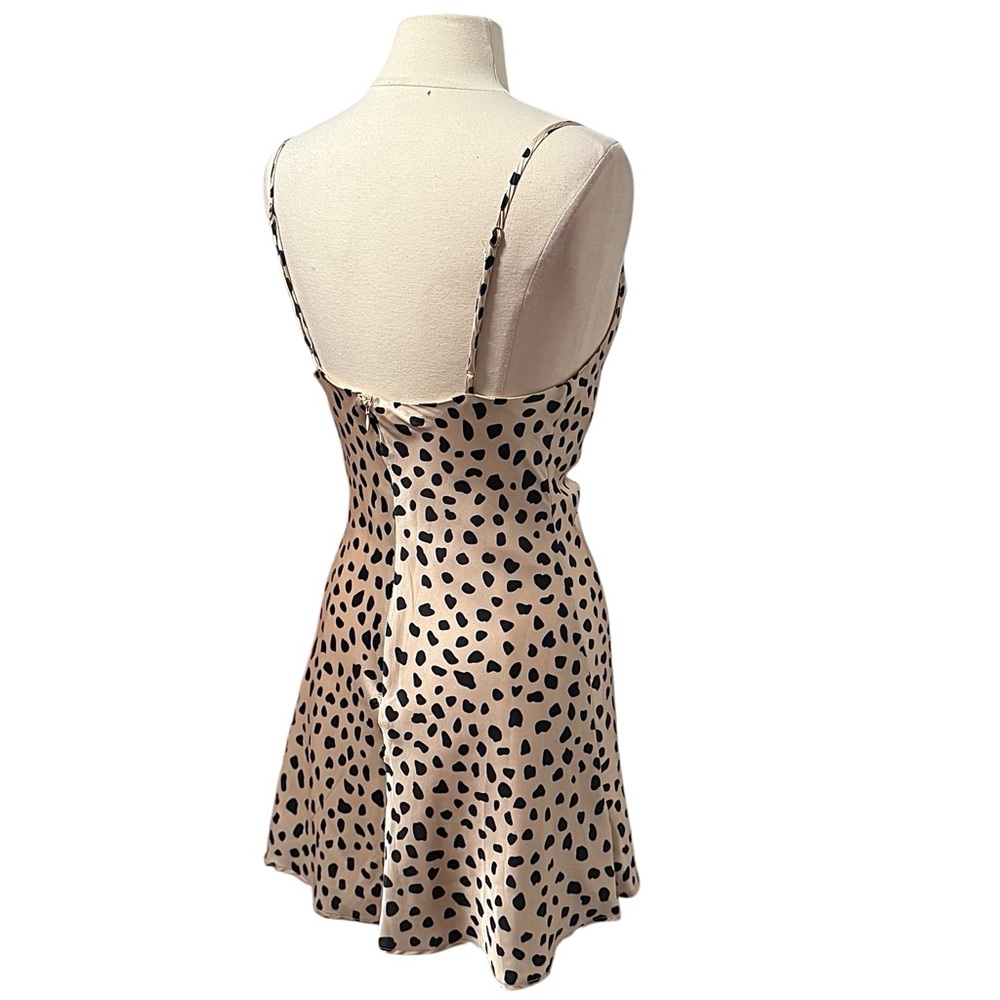 Lovers + Friends Claire Satin Sleeveless Mini Dress Size Small NWOT - Picture 7 of 11